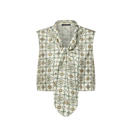 루이비통 여성 크롭드 누보 라발리에르 블라우스 - Louis vuitton Womens Cropped Nouveau Lavalliere Blouse - lvc13701x