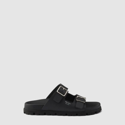 프라다 여성 러버 슬라이드 - Prada Womens Rubber Slides - prs13492x