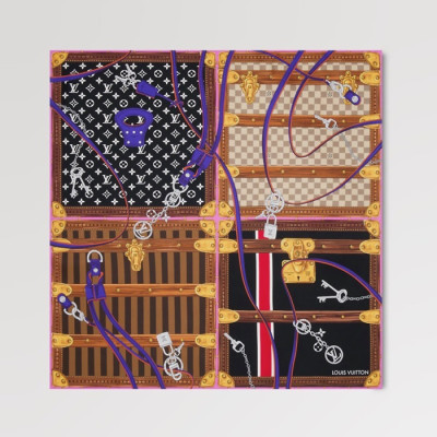 루이비통 여성 스퀘어 스카프 - Louis vuitton Womens Square Scarf - acc6997x