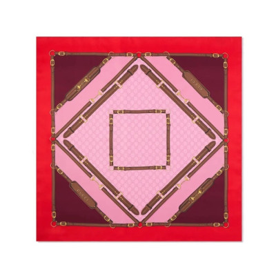 구찌 여성 스퀘어 스카프 - Gucci Womens Square Scarf - acc7011x