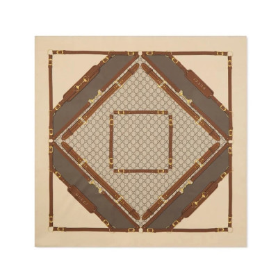 구찌 여성 스퀘어 스카프 - Gucci Womens Square Scarf - acc7012x
