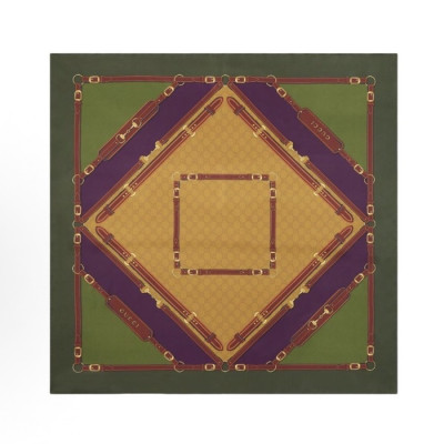 구찌 여성 스퀘어 스카프 - Gucci Womens Square Scarf - acc7013x
