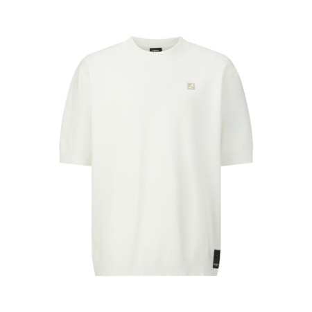 펜디 남성 라운드 반팔 티셔츠 - Fendi Mens Round Tshirt - fec13715x