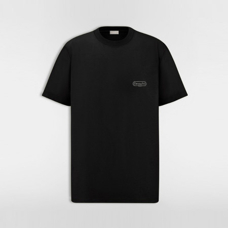 디올 남성 라운드 반팔 티셔츠 - Dior Mens Round Tshirt - dic13717x