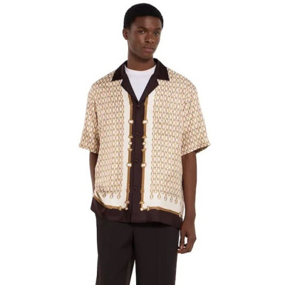 구찌 남성 포플린 볼링 셔츠 - Gucci Mens Poplin Bowling Shirt - guc13727x