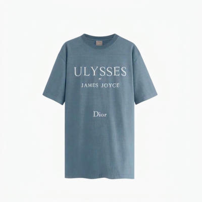 디올 남성 라운드 반팔 티셔츠 - Dior Mens Round Tshirt - dic13732x