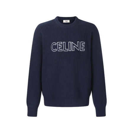 셀린느 남성 라운드 스웨터 - Celine Mens Round Sweater - cec13734x