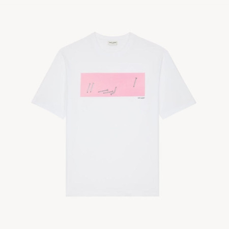 입생로랑 남/녀 제이슨 메이슨 티셔츠 - Saint laurent Unisex Jason Mason Tshirt - ysc13755x