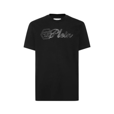 필립플레인 남성 라운드 반팔티 - Philipp-plein Mens Round Tshirt - phc13761x