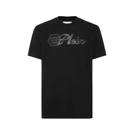 필립플레인 남성 라운드 반팔티 - Philipp-plein Mens Round Tshirt - phc13761x