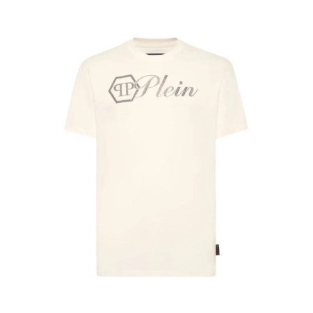 필립플레인 남성 라운드 반팔티 - Philipp-plein Mens Round Tshirt - phc13762x