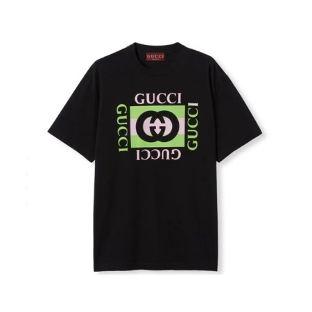 구찌 남성 라운드 반팔티 - Gucci Mens Round Tshirt - guc13768x