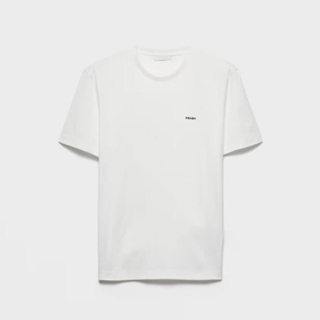 프라다 남성 라운드 반팔티 - Prada Mens Round Tshirt - prc13777x