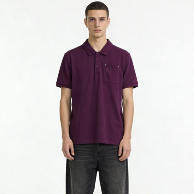 로에베 남성 폴로 반팔티 - Loewe Mens Polo Tshirt - loc13790x