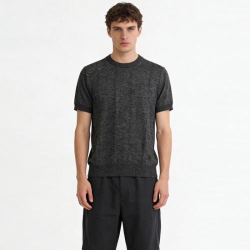 로로피아나 남성 라운드 반팔티 - Loro Piana Mens Round Tshirt - lpc13799x
