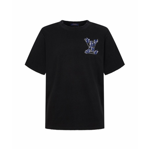 루이비통 남성 라운드 반팔 티셔츠 - Louis vuitton Mens Round Tshirt - lvc13801x