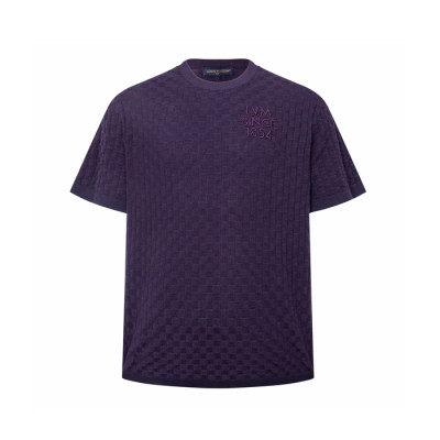 루이비통 남성 라운드 반팔 티셔츠 - Louis vuitton Mens Round Tshirt - lvc13801x