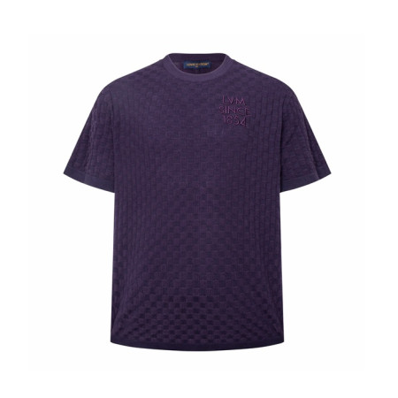 루이비통 남성 라운드 반팔 티셔츠 - Louis vuitton Mens Round Tshirt - lvc13801x