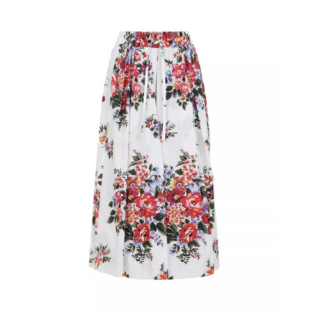 돌체앤가바나 여성 꽃다발 프린트 스커트 - Dolce&Gabbana Womens Bunch Of Flowers Print Skirt - doc13817x