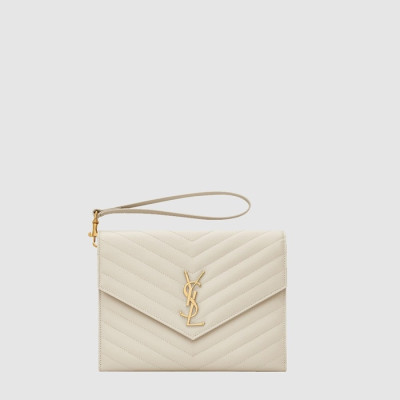 입생로랑 여성 로렌 마틀라세 클러치 - Saint Laurent Womens Laurent Matelasse Clutch - ysb14731x