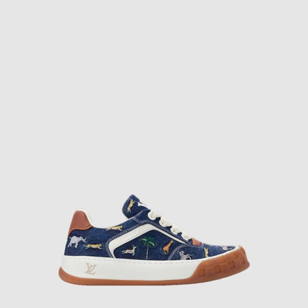 루이비통 남/녀 LV 틸티드 스니커즈 - Louis vuitton Unisex LV Tilted Sneakers - lvs13517x