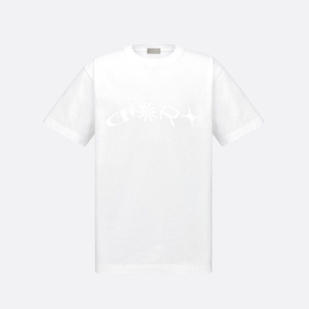 디올 남성 라운드 반팔 티셔츠 - Dior Mens Round Tshirt - dic13820x