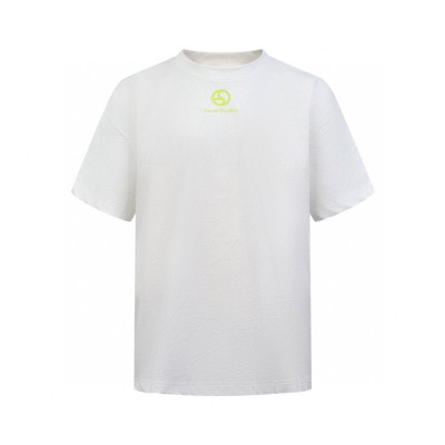 아크네 남성 크루넥 반팔티 - Acne Mens Round Tshirt - anc13821x