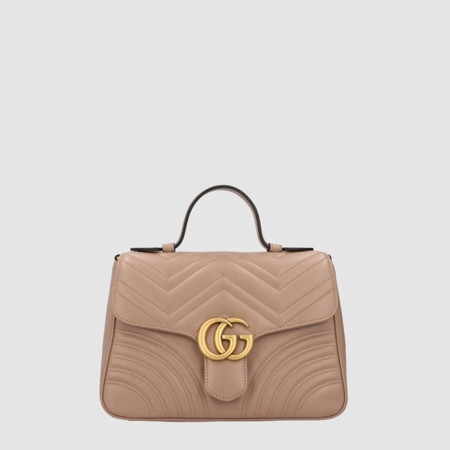구찌 여성 GG 마몽 스몰 탑 핸들백 - Gucci Womens GG Marmont Small Top Handle Bag - gub14743x