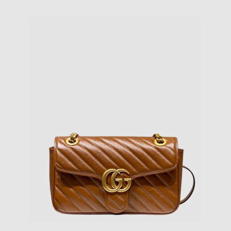 구찌 여성 GG 마몽 마틀라세 숄더백 - Gucci Womens GG Marmont Matelassé Shoulder Bag - gub14747x