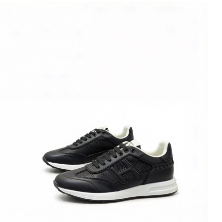 에르메스 남성 가죽 스니커즈 - Hermes Mens Leather Sneakers - hes13555x