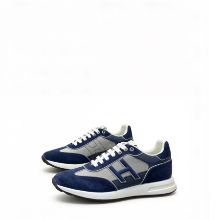 에르메스 남성 가죽 스니커즈 - Hermes Mens Leather Sneakers - hes13556x