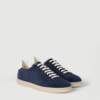 브루넬로쿠치넬리 남성 로우탑 스니커즈 - Brunello Cucinelli Mens Low-Top Sneakers - brs13571x