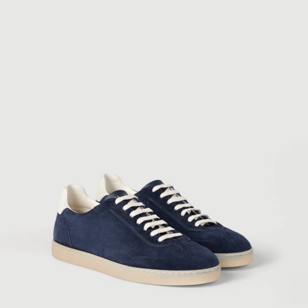 브루넬로쿠치넬리 남성 로우탑 스니커즈 - Brunello Cucinelli Mens Low-Top Sneakers - brs13571x