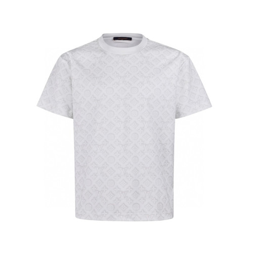 루이비통 남성 라운드 반팔 티셔츠 - Louis vuitton Mens Round Tshirt - lvc13823x