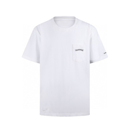 크롬하츠 남성 라운드 반팔티 - Chrom Hearts Mens Round Tshirt - chc13826x