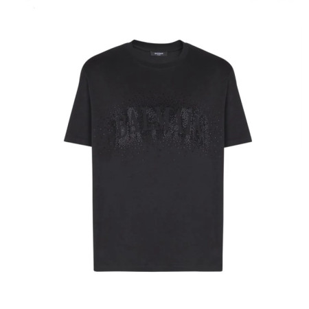 발망 남성 라운드 반팔티 - Balmain Mens Round Tshirt - bmc13835x