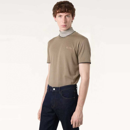 로로피아나 남성 라운드 반팔티 - Loro Piana Mens Round Tshirt - lpc13864x