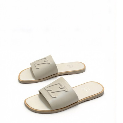 크리스찬 루부탱 남성 CL 로고 슬라이드 샌들 - Christian Loubutin Mens CL Logo-embossed Slides - cls13658x