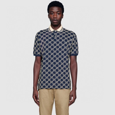 구찌 남성 폴로 반팔티 - Gucci Mens Polo Tshirt - guc13888x