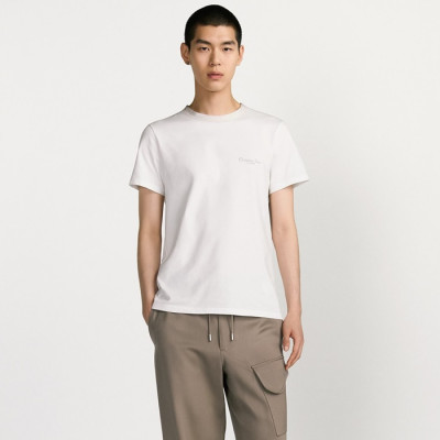 디올 남성 라운드 반팔 티셔츠 - Dior Mens Round Tshirt - dic13903x