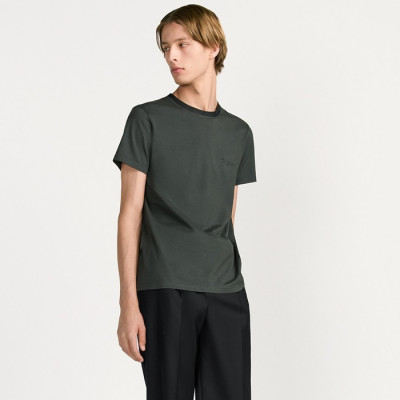 디올 남성 라운드 반팔 티셔츠 - Dior Mens Round Tshirt - dic13904x