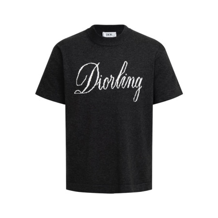 디올 남성 라운드 반팔티 - Dior Mens Round Tshirt - chc13914x