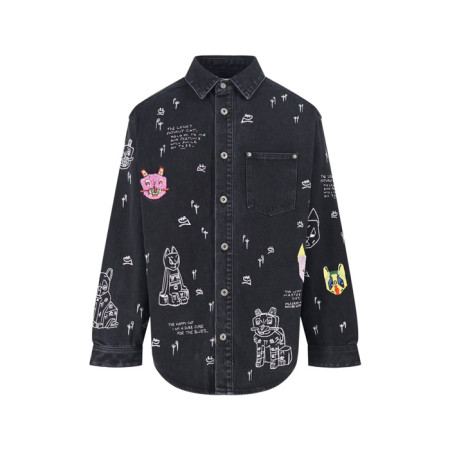 로에베 남성 오버셔츠 - Loewe Mens Overshirt - loc13916x