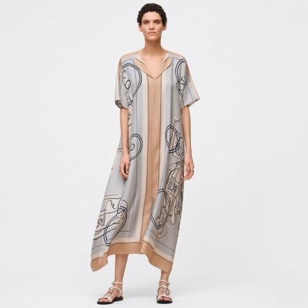 에르메스 여성 실크 원피스 - Hermes Womens Silk One-pieces - hec13919x