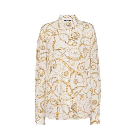 발망 여성 트렌디 셔츠 - Balmain Womens Trendy Shirts - bac13920x