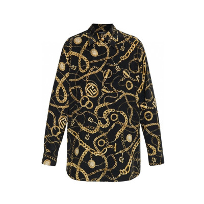 발망 여성 트렌디 셔츠 - Balmain Womens Trendy Shirts - bac13921x