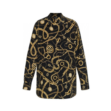 발망 여성 트렌디 셔츠 - Balmain Womens Trendy Shirts - bac13921x