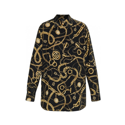 발망 여성 트렌디 셔츠 - Balmain Womens Trendy Shirts - bac13921x