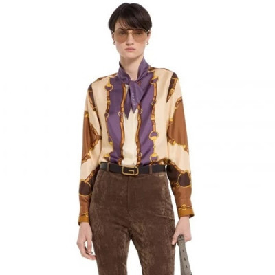 구찌 여성 실크 셔츠 - Gucci Womens Silk Shirts - guc13925x