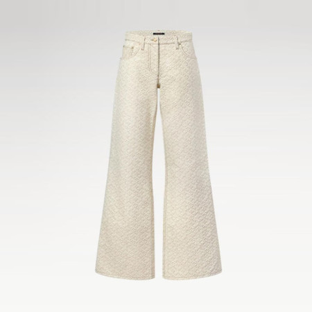 루이비통 여성 3D 모노그램 청바지 - Louis vuitton Womens 3D Monogram Jeans - lvc13930x
